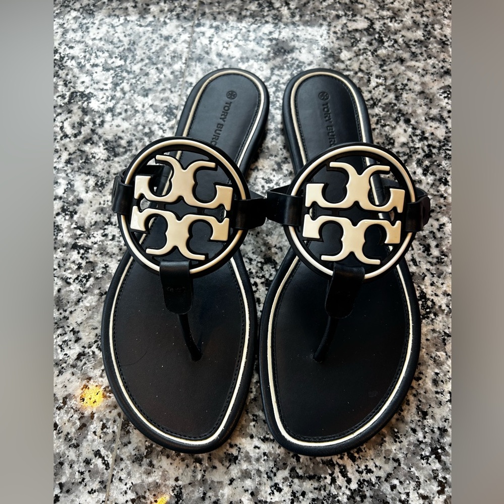 Tory Burch Navy sandals